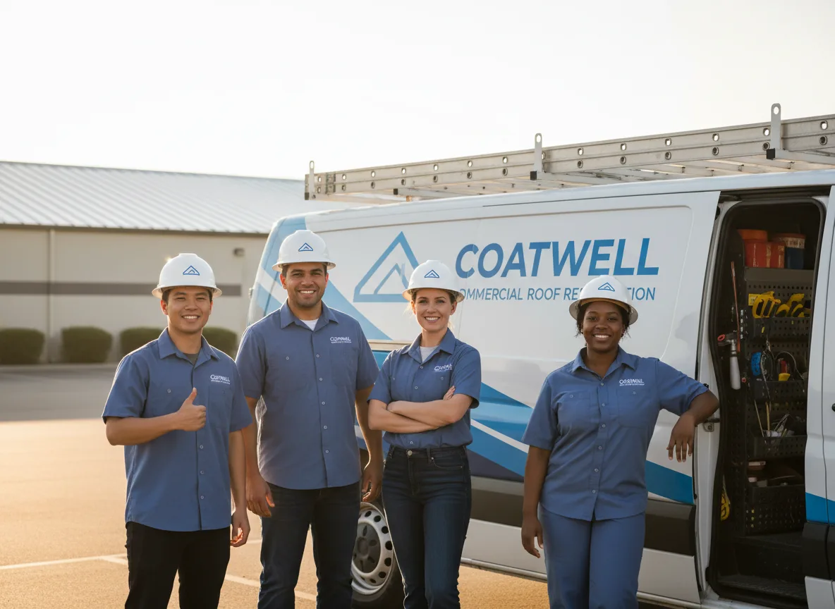 Commercial roof coating company in Success, MO